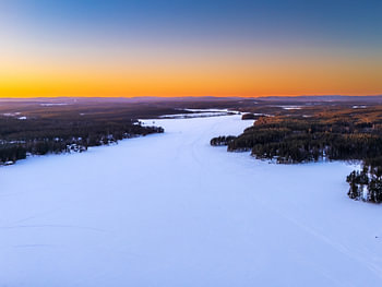 L'hiver en silence