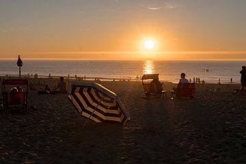 Een prachtige zomeravond in Scheveningen