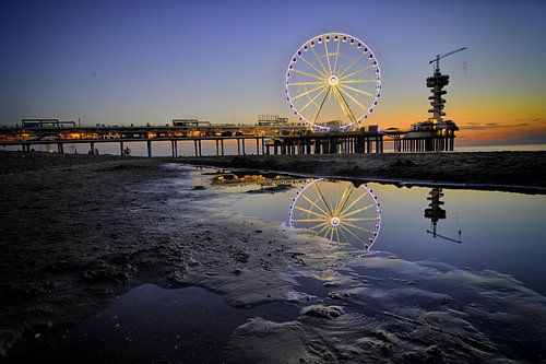 Reuzenrad op de pier van Scheveningen (1)