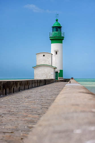 De vuurtoren van Le Tréport (Phare du Le Tréport)