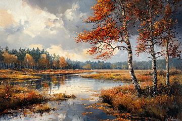 Een typisch Nederlandse herfst van PixelPrestige