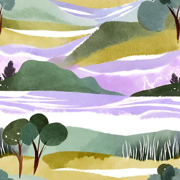 Landscape Nature Painting 1.1 by ComfortQ