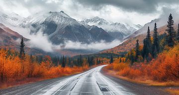 Prächtige Herbstlandschaften Colorados von fernlichtsicht