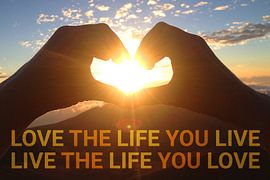 Zitat Life und Love by Martina Dormann
