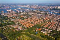 Luftaufnahme von Charlois in Rotterdam von Anton de Zeeuw Miniaturansicht