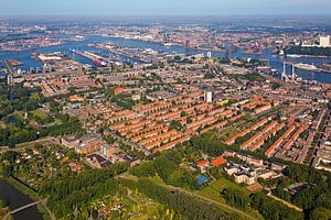 Luftaufnahme von Charlois in Rotterdam