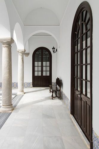 Galerij in het Mayorazgo paleis in Arcos de la Frontera