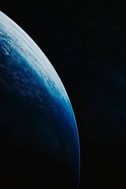 Light earth in dark space by Poster Art Shop