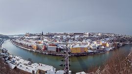 Burghausen on the Salzach by altmodern
