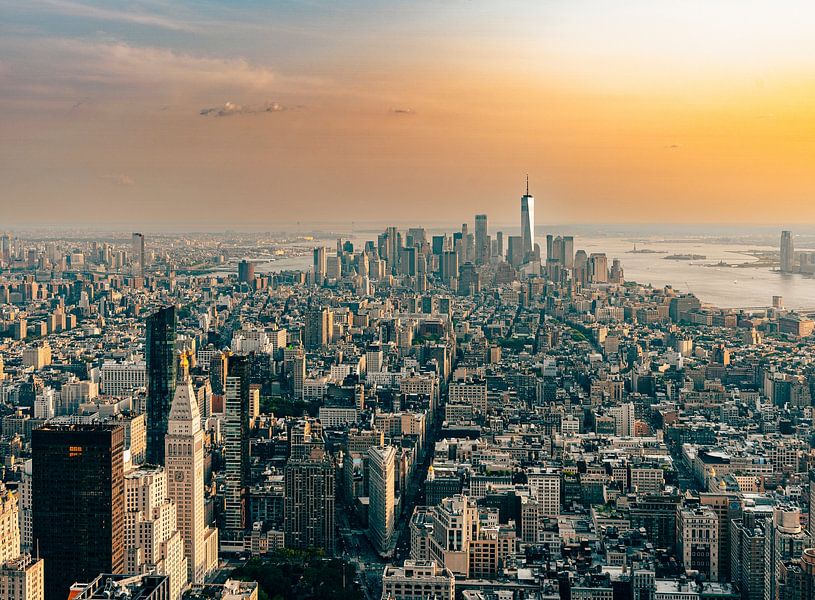 Skyline of New York City, USA by Patrick Groß
