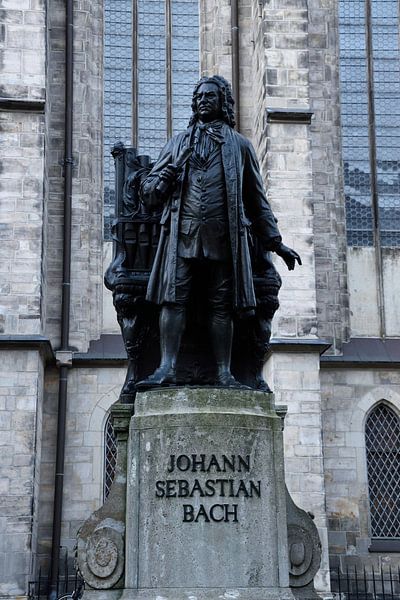 Johann Sebastian Bach Leipzig by Marcel Ethner