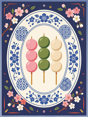 Délices aux dango à la cerise