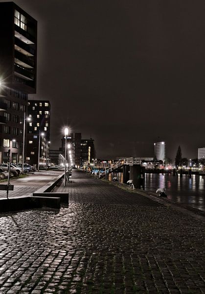 Road At Night by Erik Bravenboer