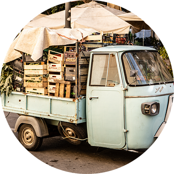Groentenwagen in Palermo van Eric van Nieuwland