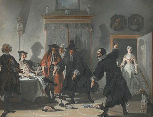De wiskundigen of de jonge dame die vluchtte, Cornelis Troost....