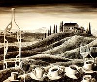 Delizie toscane (sepia)