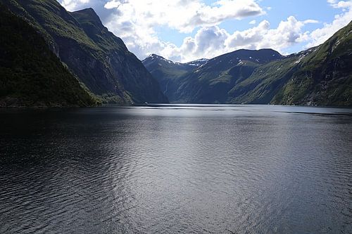 Fjord in Noorwegen