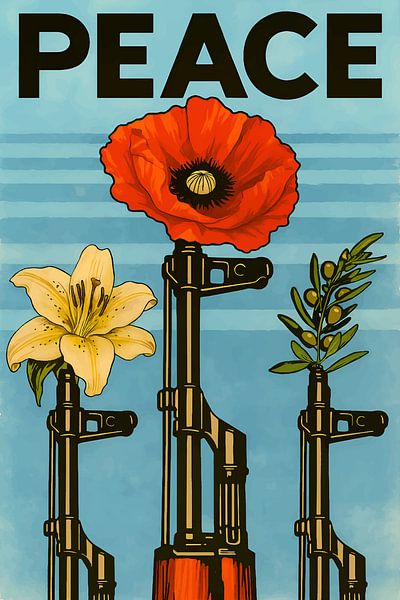 Illustration des 'Peace'. von Johannes