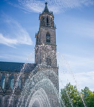 Magdeburg - Kunstfonteinen voor de kathedraal van t.ART