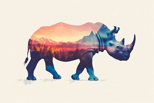 Rhinocéros au pays des rêves