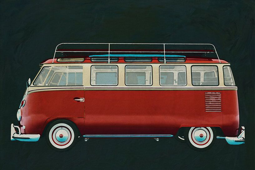 Volkswagen Combi Deluxe 1963 par Jan Keteleer