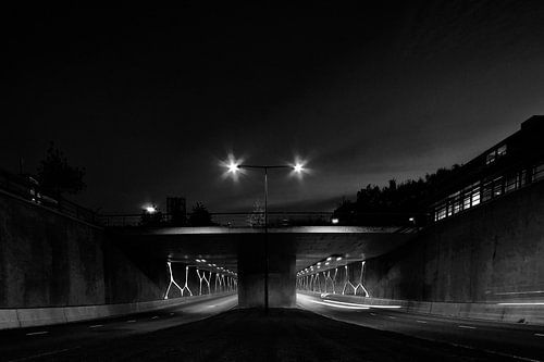 Le pont Hondsrug à Emmen