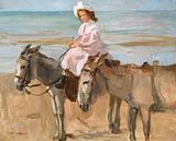Op het strand van Scheveningen, Isaac Israëls van Meesterlijcke Meesters thumbnail