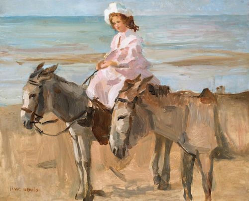 Op het strand van Scheveningen, Isaac Israëls