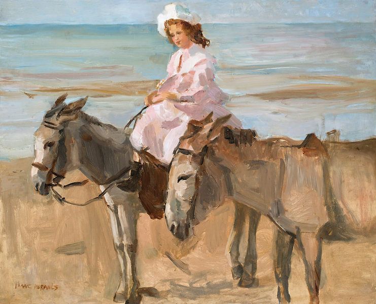 Op het strand van Scheveningen, Isaac Israëls van Meesterlijcke Meesters