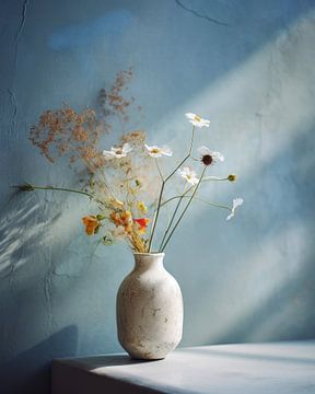 Vase avec fleurs sauvages sur Studio Allee