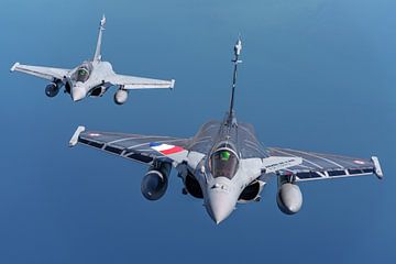 Rafale Solo Display Team 2022 Air-To-Air.