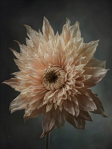 Sierlijk - modern fantasie bloemstilleven