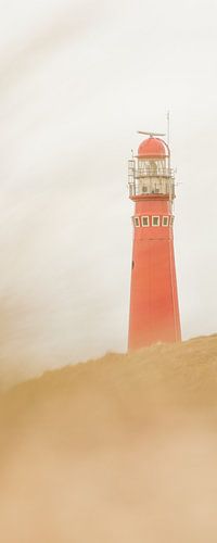 Vuurtoren op je deur. (Noordertoren, Schiermonnikoog)