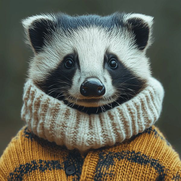 Tie dressed for winter by Ton Kuijpers