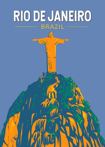 Christus der Erlöser Rio de Janeiro von Art Kingdom