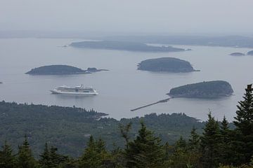 Acadia National Park uitzicht van Bas Berk