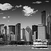 CHICAGO Skyline | Monochrome by Melanie Viola