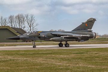 Franse Mirage F1 CR op vliegbasis Leeuwarden.