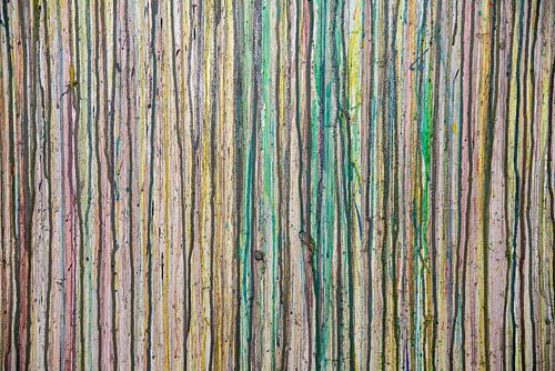 'Too Much To Count' painting by dutch painter Jan Fritz, 2024 by Jan Fritz