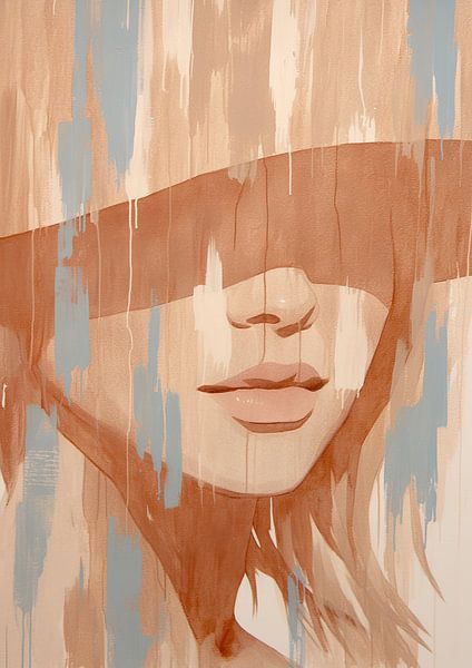 Face | Hidden Thoughts in Colour by Wonderful Art