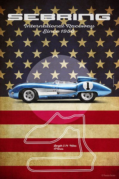 Sebring Corvette SS von Theodor Decker
