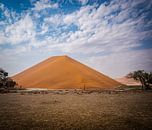 Sand dune in the Namib Desert by Namibia by Patrick Groß thumbnail