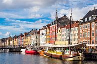 Nyhavn in der Stadt Kopenhagen, Dänemark von Rico Ködder Miniaturansicht