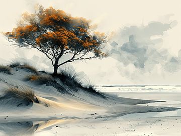 Blijvende Schoonheid in de Herfst van Karina Brouwer