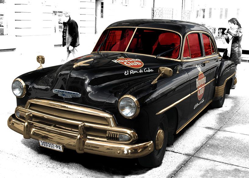 Chevrolet Deluxe met Havana Club van aRi F. Huber
