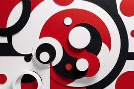 Cercle géométrique moderne sur Art & Soul Creations