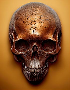 Rusty skull by Bert Nijholt