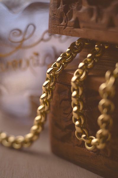Romantisch stilleven (close-up) van Angeline van de Kerkhof