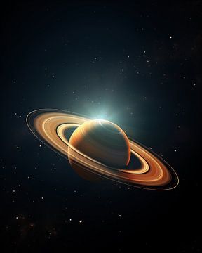 Uitzicht in het universum van fernlichtsicht