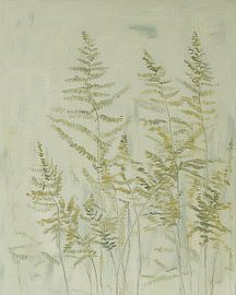 Botanical painting featuring ferns by Color Square